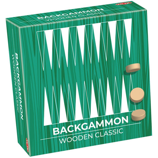 Wooden Classic Backgammon (Travel Size)