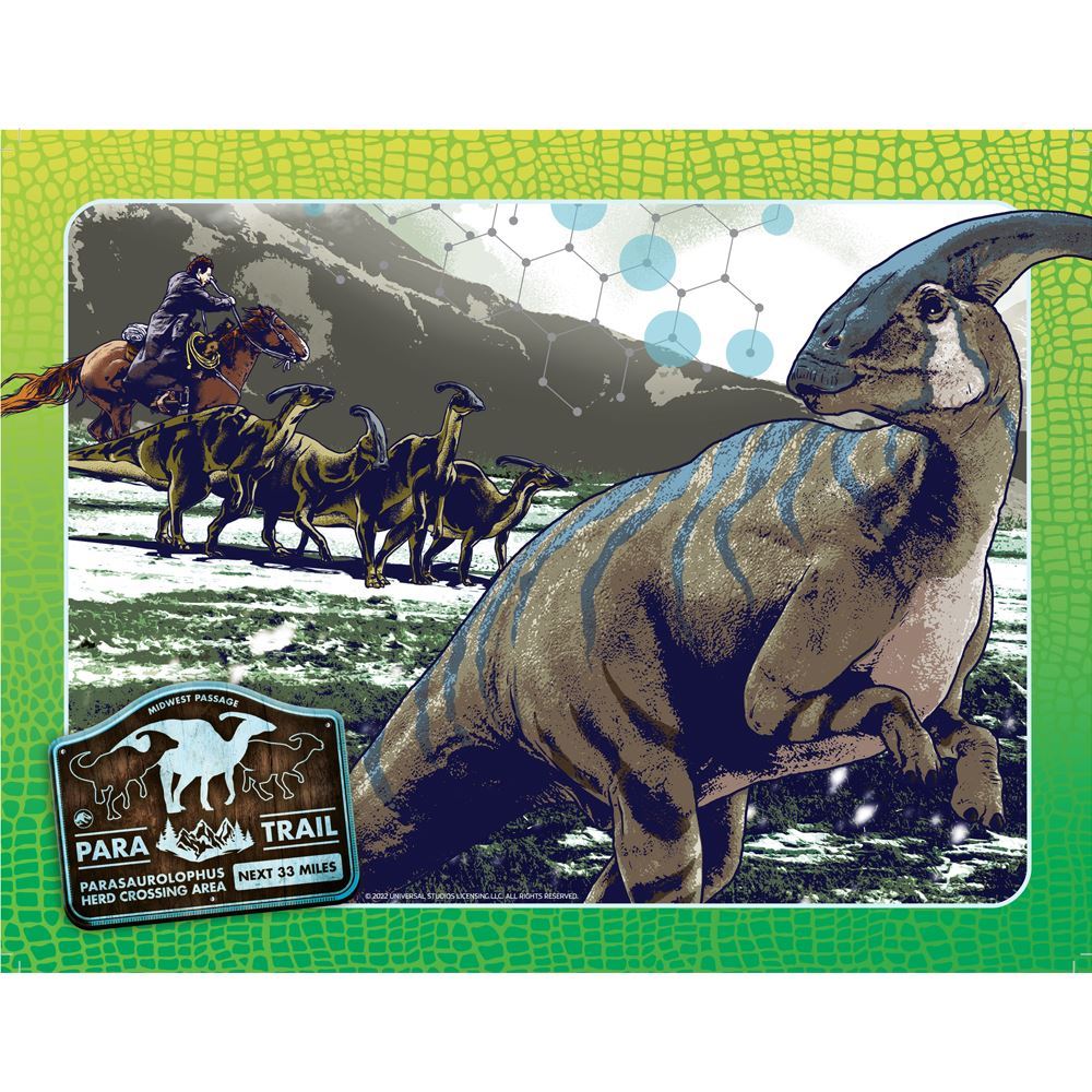 Jurassic Park Tray Jigsaw Puzzle 96pc Assorted