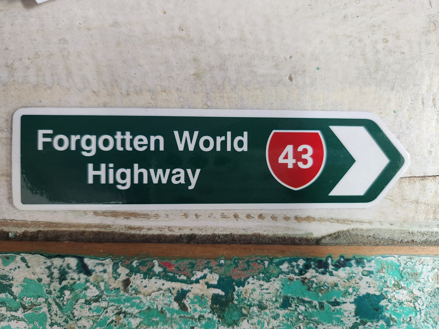 Magnet Road Signs - Forgotten World Highway