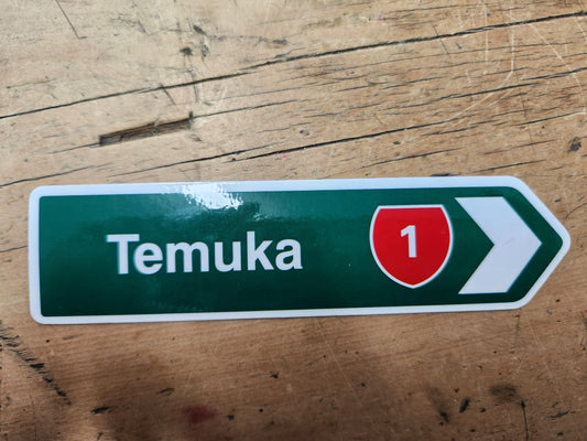 Magnet Road Signs - Temuka