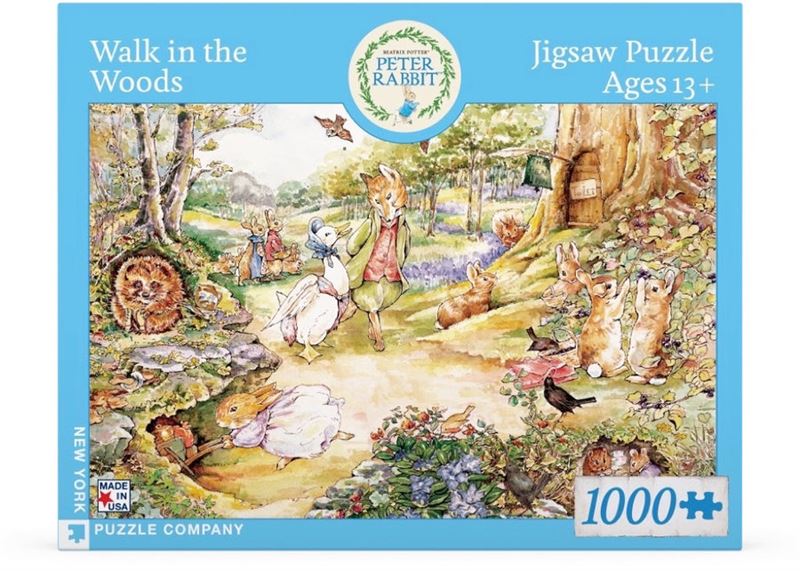New York Puzzle Company - Walk in the Woods - 1000 Pce Puzzle