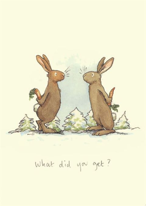 Two Bad Mice - What Did You Get? - Christmas Card