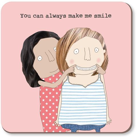 Rosie Made A Thing - Make Me Smile - Coaster