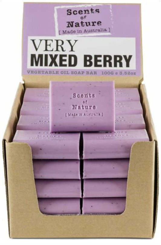Scents of Nature Very Mixed Berry Soap Bar