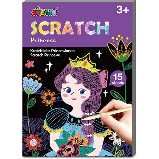Scratch Art - Princess Mini Scratch Book