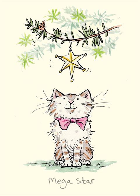 Two Bad Mice - Mega Star - Christmas Card