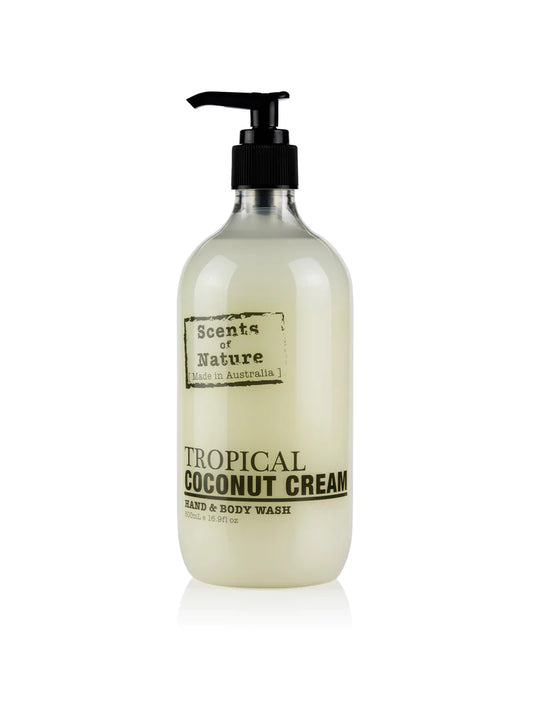 Scents of Nature H&B Wash Tropical Coconut Cream