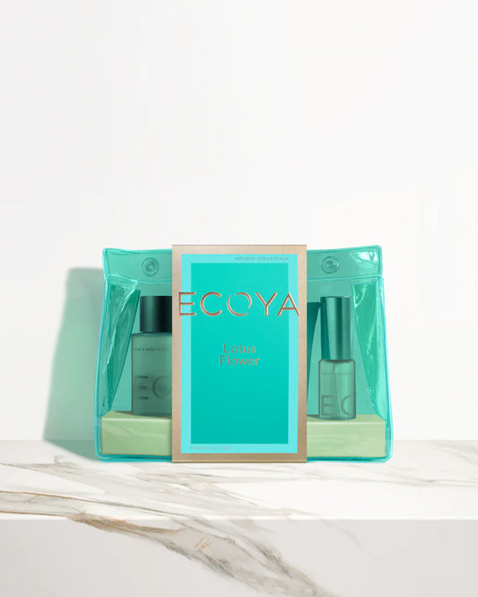 Ecoya Limited Edition: Lotus Flower Travel Gift Set