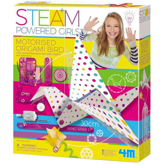 4M Steam Powered Girls - Motorised Origami Bird