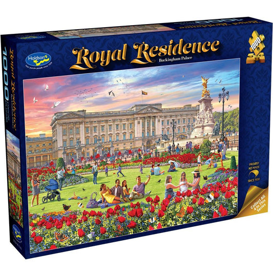 Royal Residence 1000pc Puzzle - Buckingham Palace