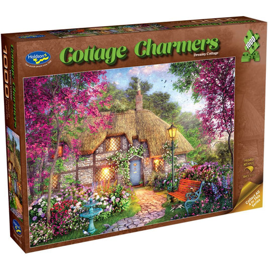 Cottage Charmers 1000pc Puzzle - Dreamy Cottage