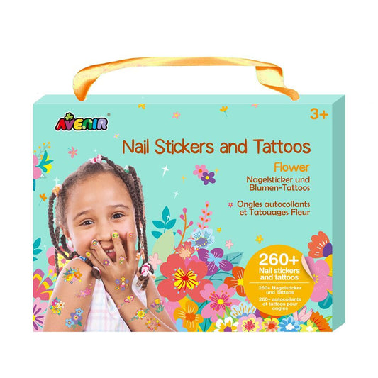Avenir Nail Stickers and Tattoos - Flowers