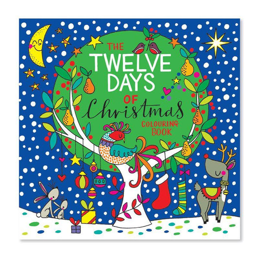 Rachel Ellen - 12 Days Of Christmas - Christmas Colouring Book