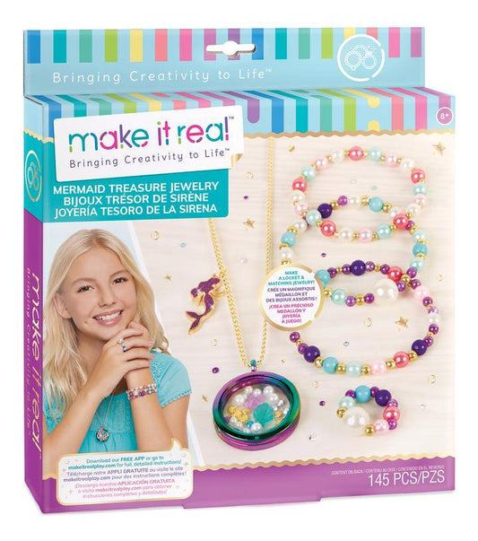 Make It Real Charm Bracelet Mermaid Treasure