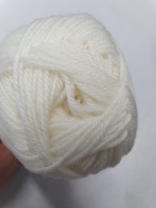 Lullaby 4 ply Baby 50g - White