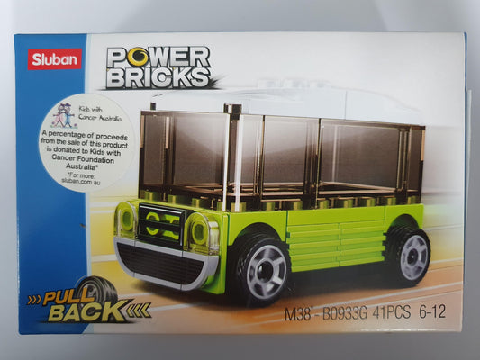 Sluban Power Bricks Bus