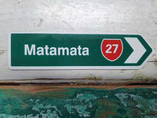 Magnet Road Signs - Matamata