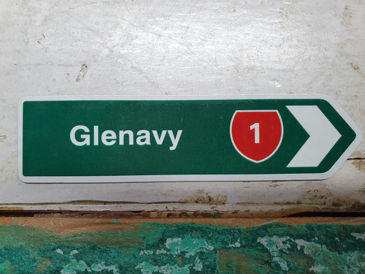 Magnet Road Signs - Glenavy