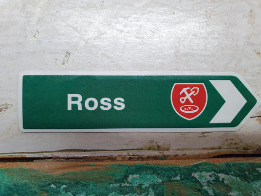 Magnet Road Signs - Ross