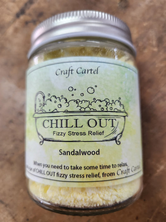 Chill Out Fizzy Stress Relief Sandalwood