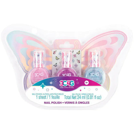 Butterfly Nail Polish Trio Pack