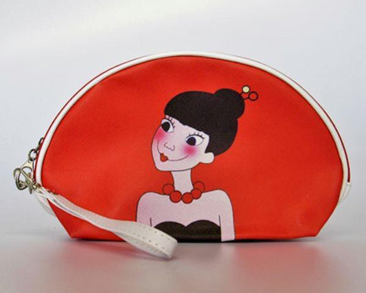 Red Cosmetic Bag