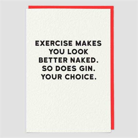 Redback Cards - Exercise - Humour Card