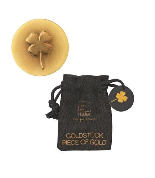 Räder - Gold Cloverleaf Coin - Christmas Decoration