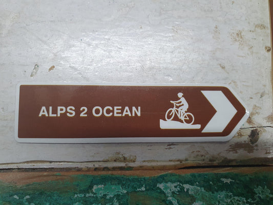 Magnet Road Signs - Alps to Ocean