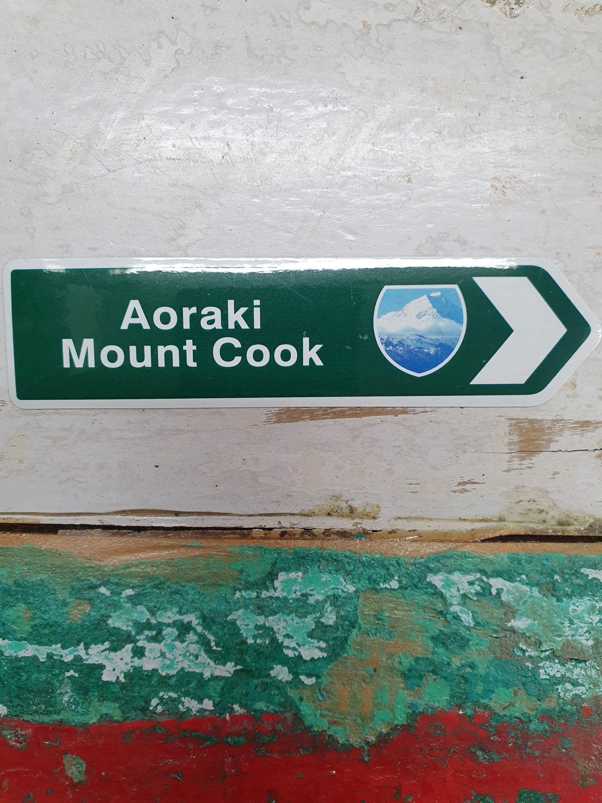 Magnet Road Signs - Aoraki Mt Cook