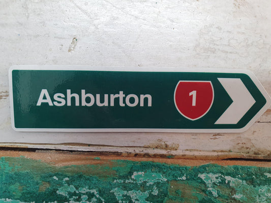 Magnet Road Signs - Ashburton