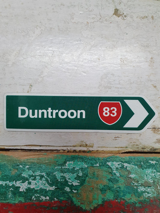 Magnet Road Signs - Duntroon