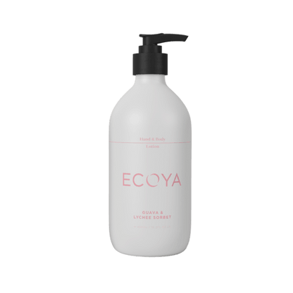 Ecoya Hand & Body Lotion - Guava and Lychee Sorbet