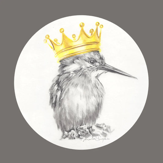 Melissa Sharplin Print Kingfisher Grey