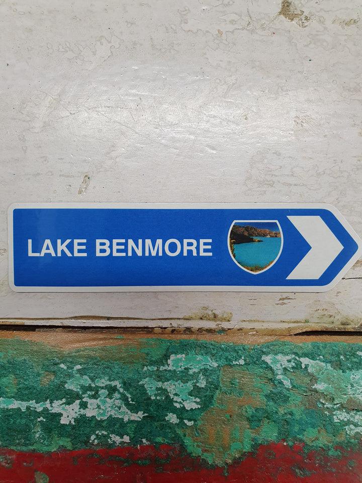 Magnet Road Signs - Lake Benmore