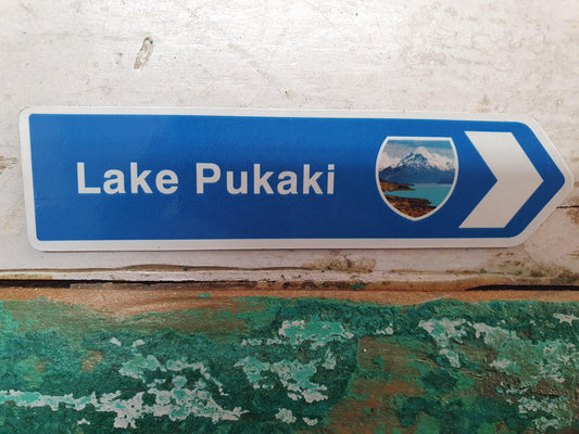 Magnet Road Signs - Lake Pukaki