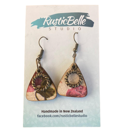 Autumn Triangles - Rusticbelle Earrings