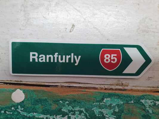 Magnet Road Signs - Ranfurly