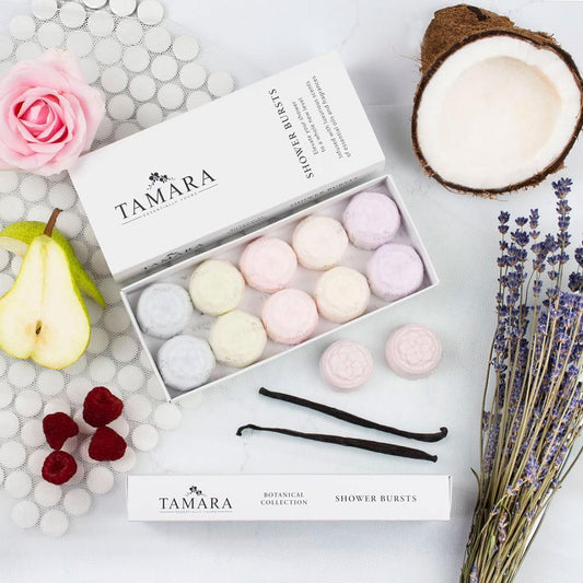 Tamara Luxury Shower Burst Botanical Collection Gift Box 10 pack