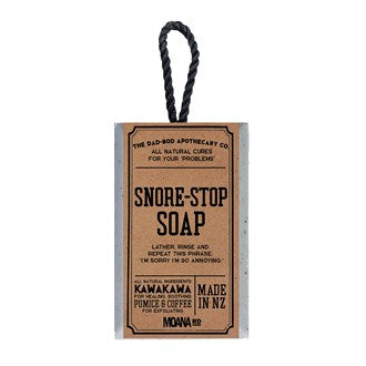 Moana Rd Soap - Snore Stop