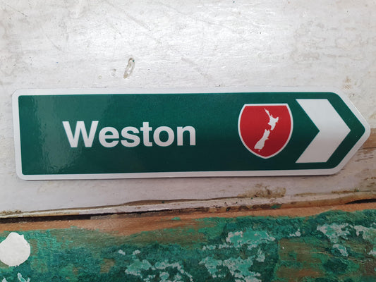 Magnet Road Signs - Weston