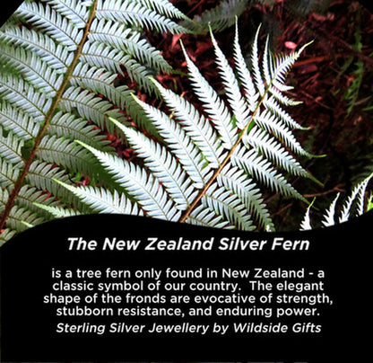 Fern Silver Pendant