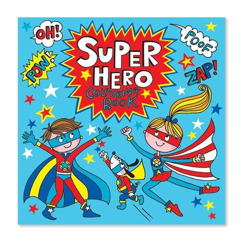 Rachel Ellen - Super Hero - Colouring Book