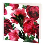 Gift Card GC126 Red Peony