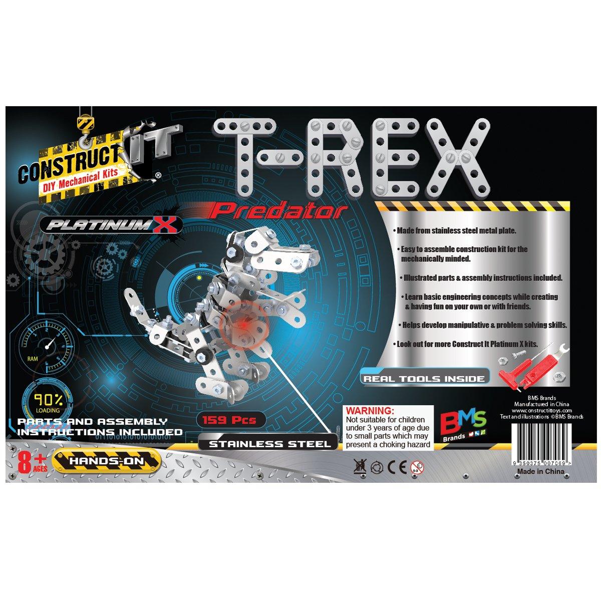 Construct It Platinum X T-Rex 157pc