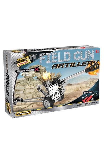Construct It Field Gun Artillery 314pc